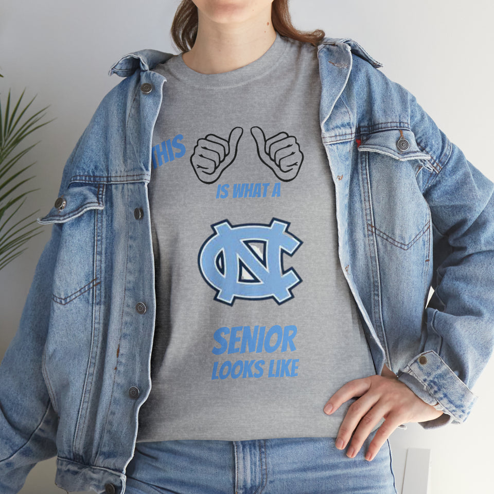 This Is What A Chapel Hill Senior Looks Like Unisex Heavy Cotton Tee
