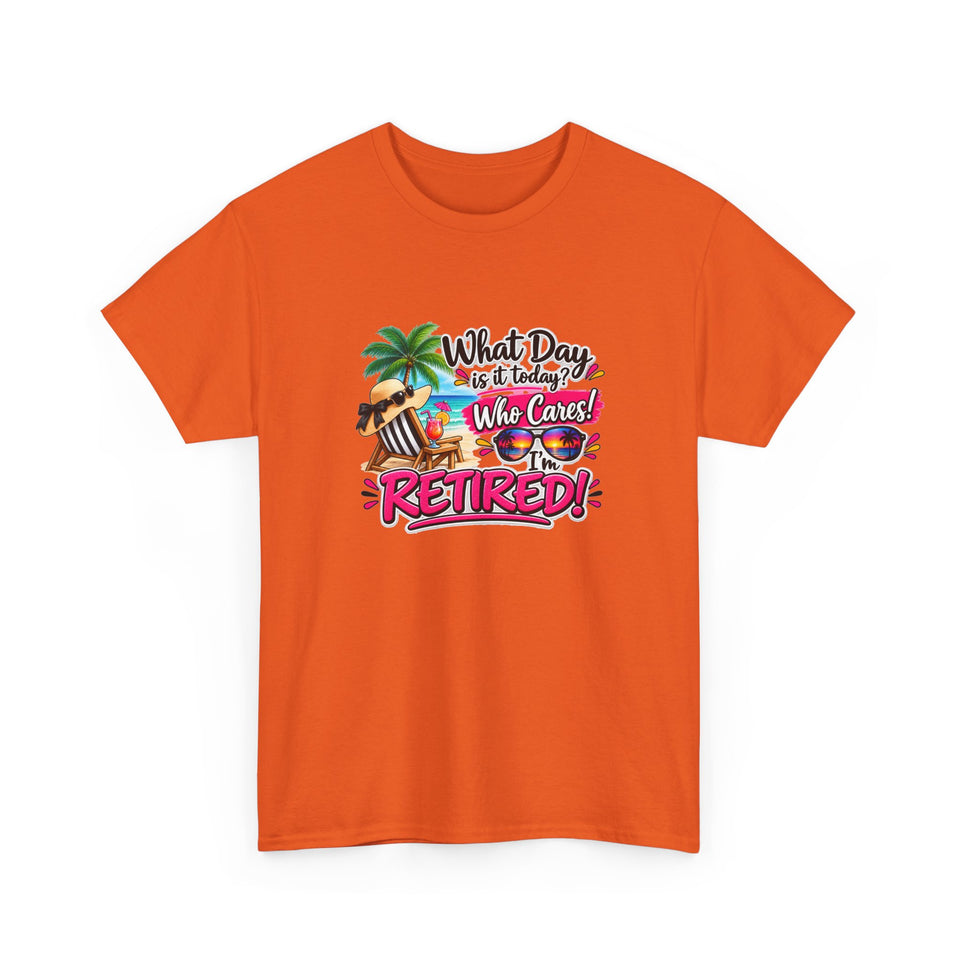 What Day Is It Today? Unisex Heavy Cotton Tee