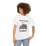 Heck Yeah I'm A Butler High School Senior Class Of 2024 Unisex Heavy Cotton Tee