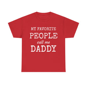 My Favorite People Unisex Heavy Cotton Tee