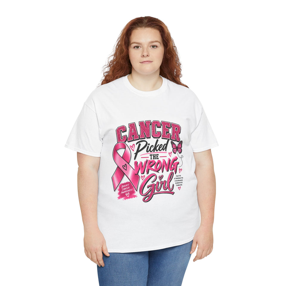 Breast Cancer Awareness Unisex Heavy Cotton Tee