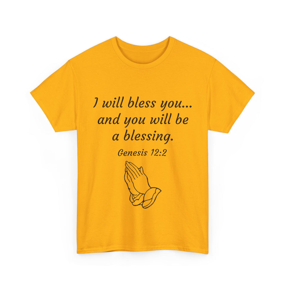 Genesis 12:2 Unisex Heavy Cotton Tee