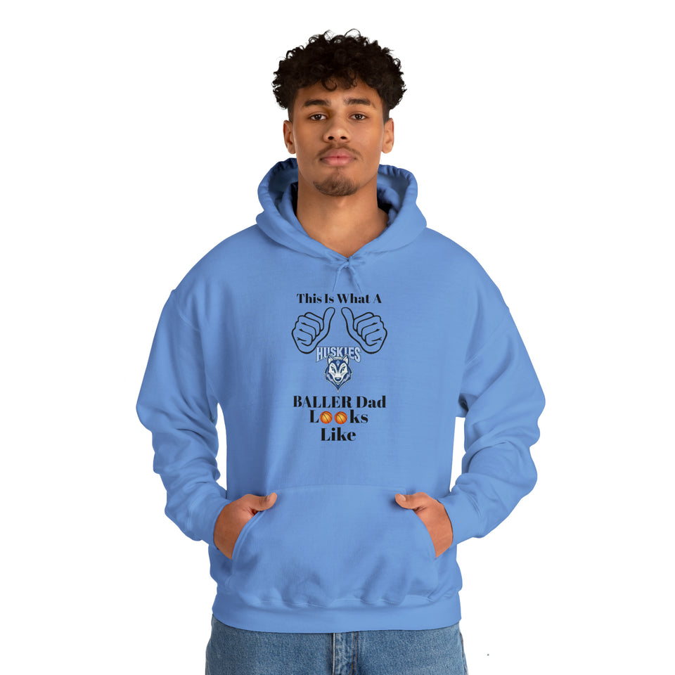 Hunter Huss Baller Dad Unisex Heavy Blend™ Hooded Sweatshirt