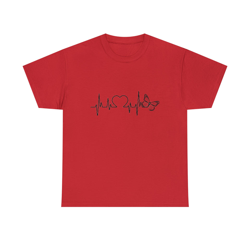 Love Butterflies Unisex Heavy Cotton Tee