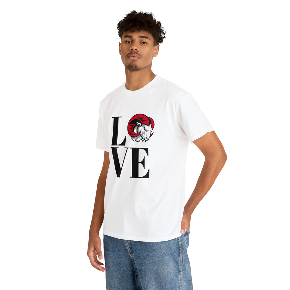 LOVE WSSU Unisex Heavy Cotton Tee