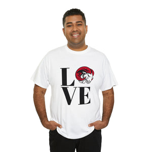 LOVE WSSU Unisex Heavy Cotton Tee