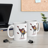 Arizona Cardinals Girl Ceramic Mug 11oz