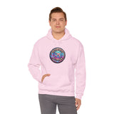 Travel With Glitter Unisex Heavy Blend™ Hooded Sweatshirt