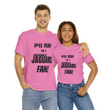 Jacksonville Jaguars Football Unisex Heavy Cotton Tee