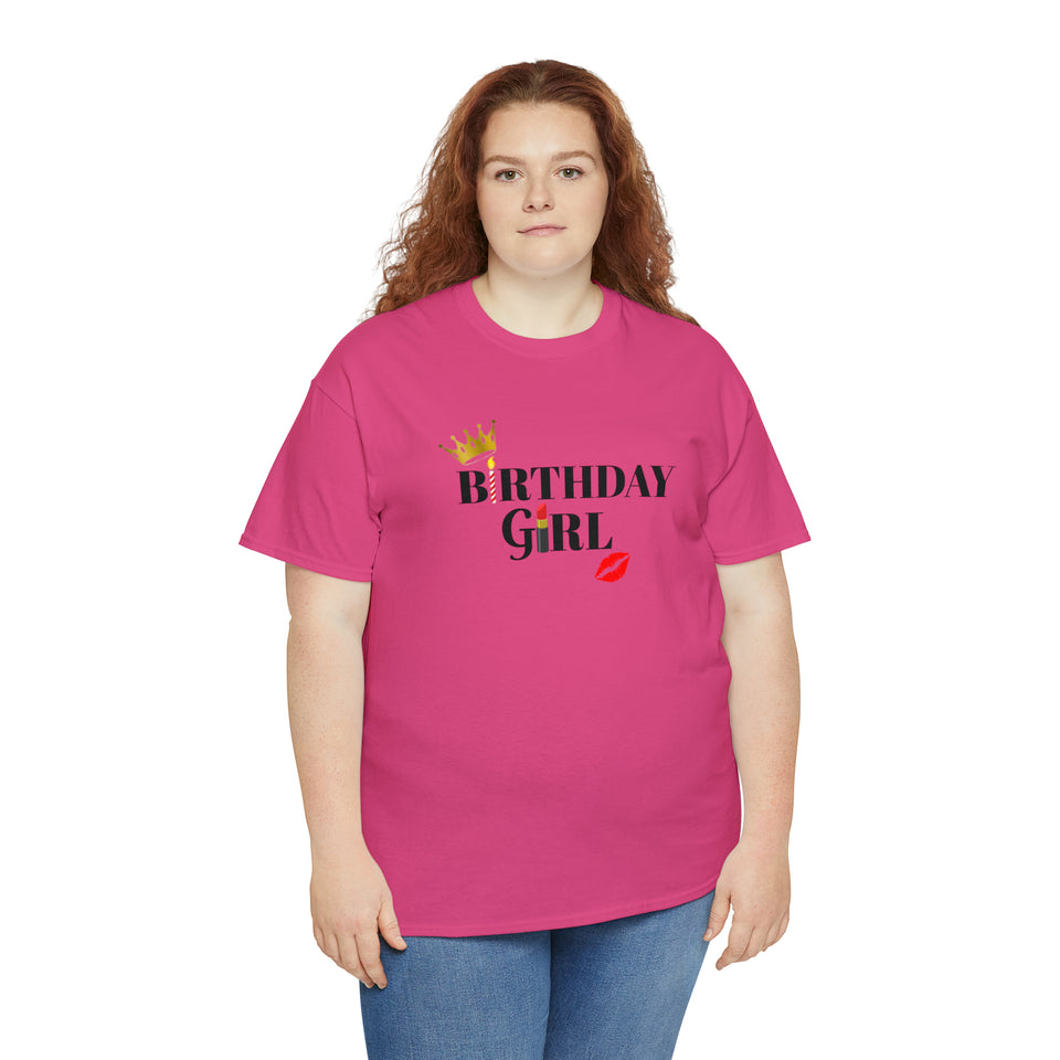 Birthday Girl Unisex Heavy Cotton Tee