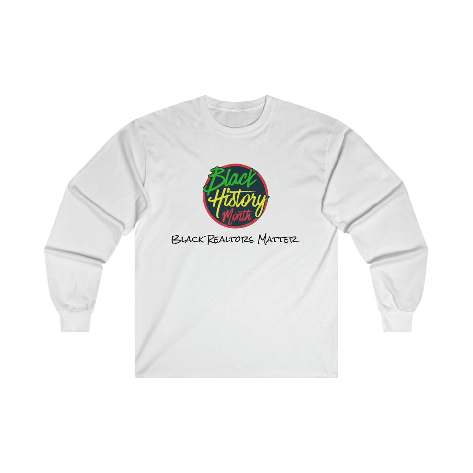 Black Realtors Matter Long Sleeve Tee