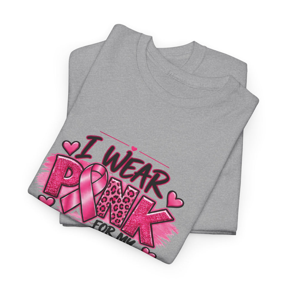 Breast Cancer Awareness Unisex Heavy Cotton Tee