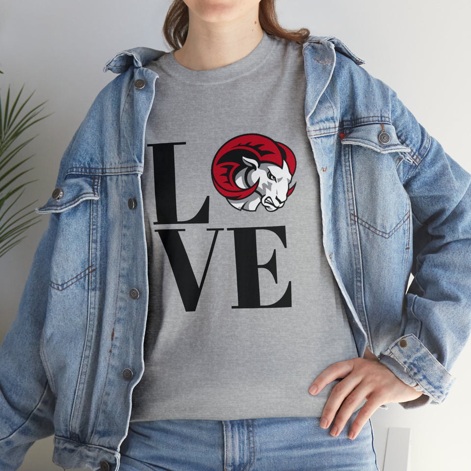 LOVE WSSU Unisex Heavy Cotton Tee