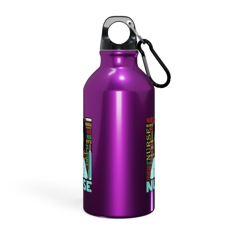 Black Nurse Sport Bottle