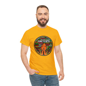 Juneteenth Unisex Heavy Cotton Tee