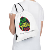 Black Teachers Matter Outdoor Drawstring Bag