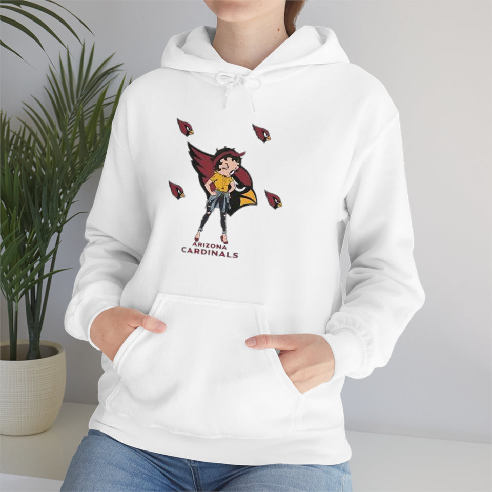 Arizona Cardinals Girl Unisex Heavy Blend™ Hooded Sweatshirt