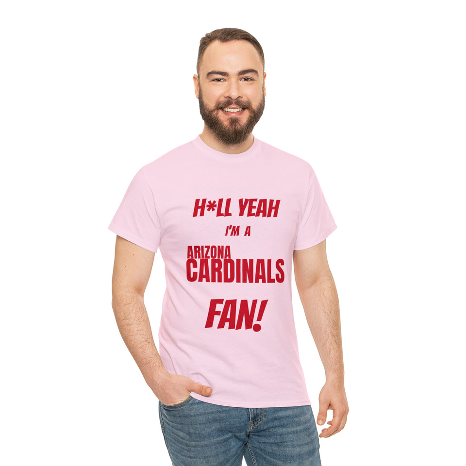 Arizona Cardinals Football Unisex Heavy Cotton Tee