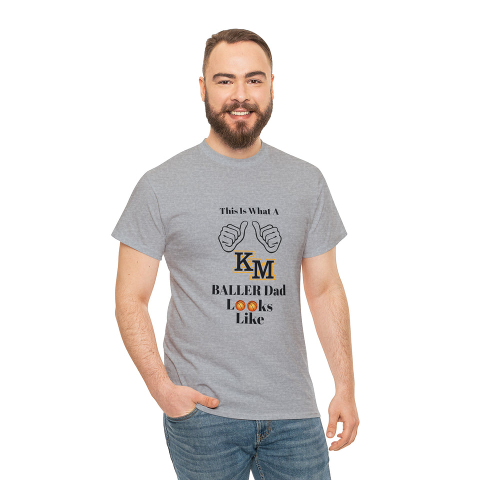 Kings Mountain Baller Dad Unisex Heavy Cotton Tee