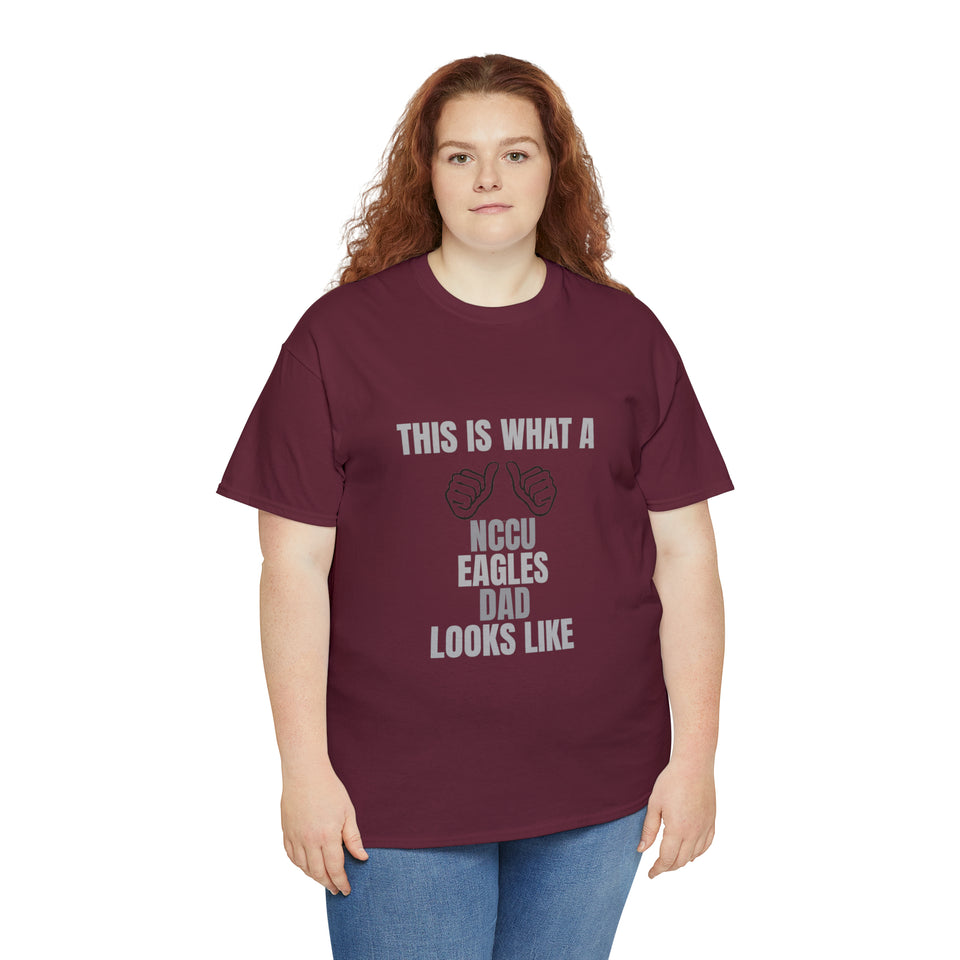 NCCU Dad Unisex Heavy Cotton Tee