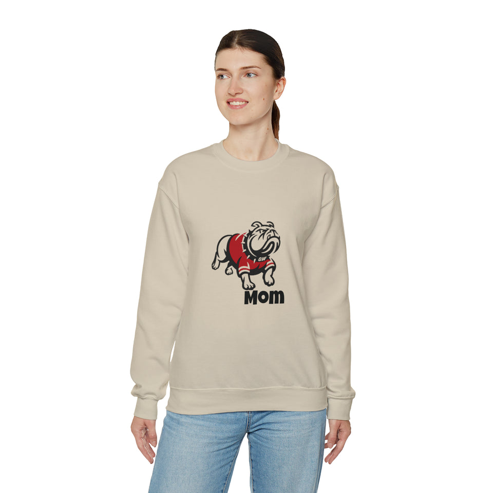 Gardner Webb Mom Unisex Heavy Blend™ Crewneck Sweatshirt