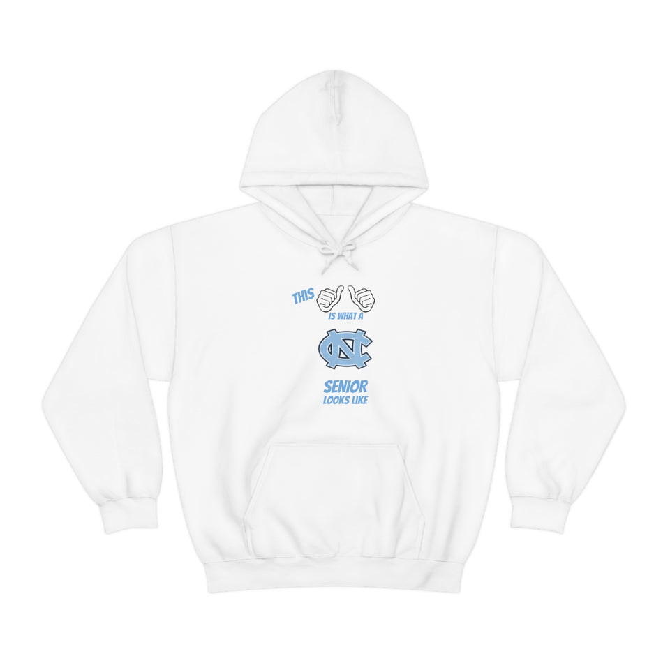 This Is What A Chapel Hill Senior Looks Like Unisex Heavy Blend™ Hooded Sweatshirt