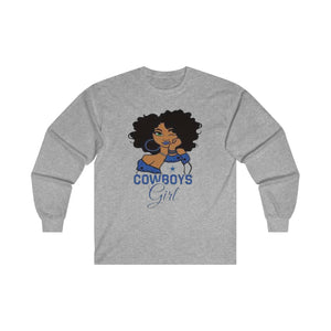 Dallas Cowboys Girl Ultra Cotton Long Sleeve Tee