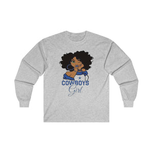 Dallas Cowboys Girl Ultra Cotton Long Sleeve Tee