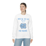 Heck Yeah My Son Is A Chapel Hill Senior Unisex Heavy Blend™ Crewneck Sweatshirt