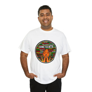 Juneteenth Unisex Heavy Cotton Tee