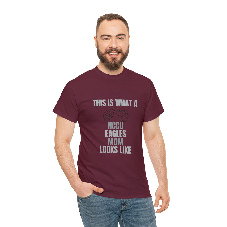 NCCU Mom Unisex Heavy Cotton Tee