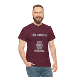 NCCU Mom Unisex Heavy Cotton Tee
