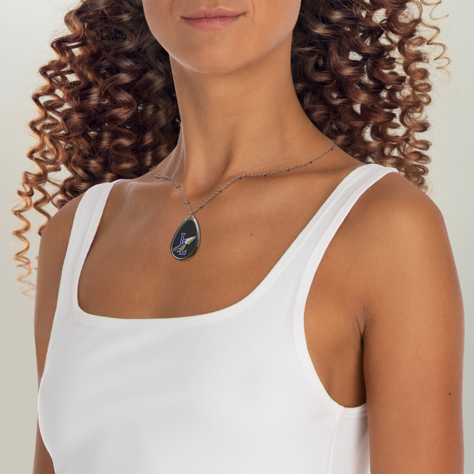 Indian Land HS Oval Necklace