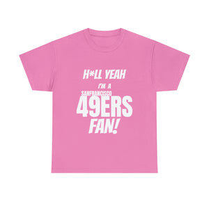 San Francisco Football Unisex Heavy Cotton Tee