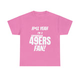 San Francisco Football Unisex Heavy Cotton Tee