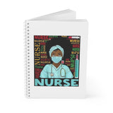 Black Nurse Spiral Notebook