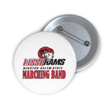 WSSU Marching Band Custom Pin Buttons