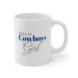 Dallas Cowboys Girl Ceramic Mug 11oz