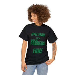 Green Bay Packers Football Unisex Heavy Cotton Tee