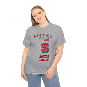 This Is What A NC State Senior Looks Like Unisex Heavy Cotton Tee