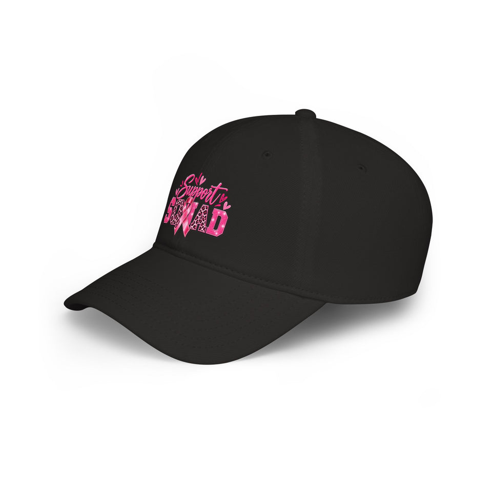 Support Squad Breast Cancer Awareness Low Profile Baseball Cap