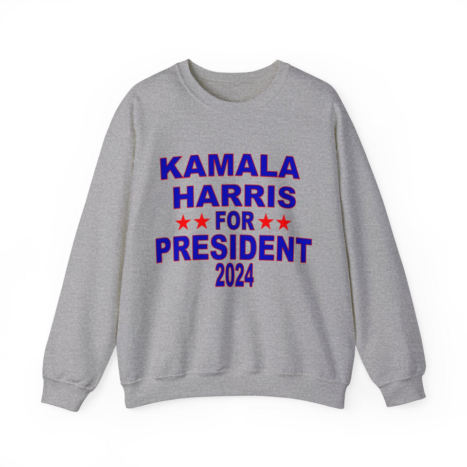 Kamala Harris for President Unisex Heavy Blend™ Crewneck Sweatshirt