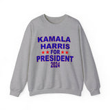 Kamala Harris for President Unisex Heavy Blend™ Crewneck Sweatshirt
