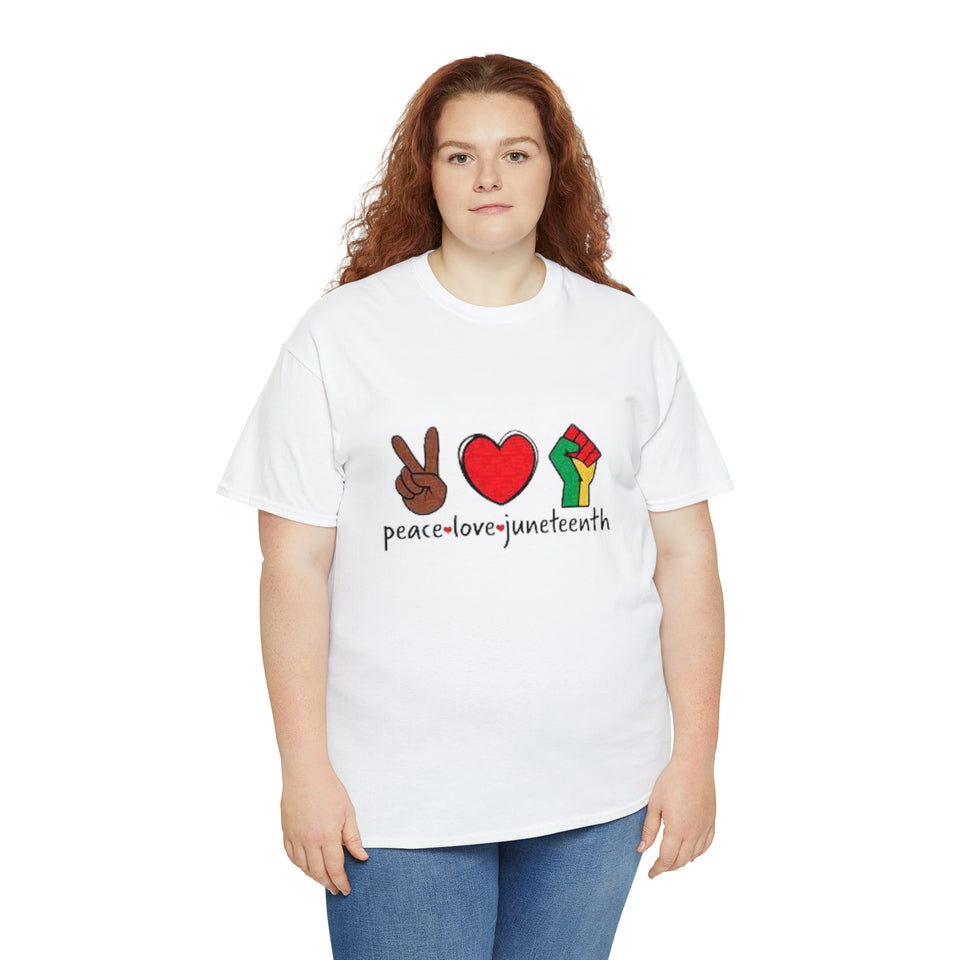 Juneteenth Unisex Heavy Cotton Tee