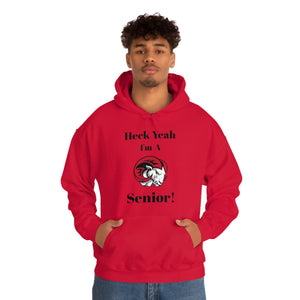 Heck Yeah I'm A WSSU Senior Unisex Heavy Blend™ Hooded Sweatshirt