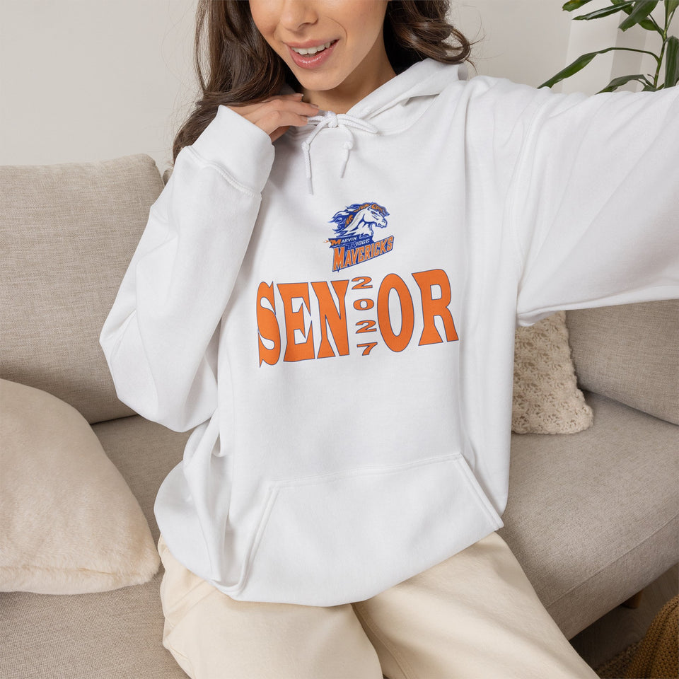 Marvin Ridge HS Senior 2027 Unisex Heavy Blend™ Hooded Sweatshirt