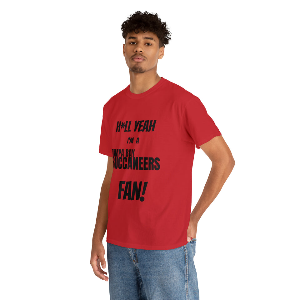 Tampa Bay Buccaneers Football Unisex Heavy Cotton Tee