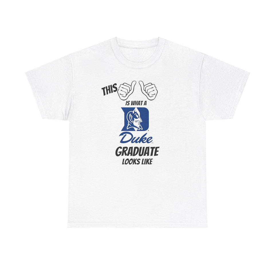 This Is What A Duke Graduate Looks Like 2025 Unisex Heavy Cotton Tee