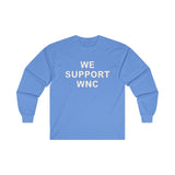 We Support WNC Unisex Ultra Cotton Long Sleeve Tee