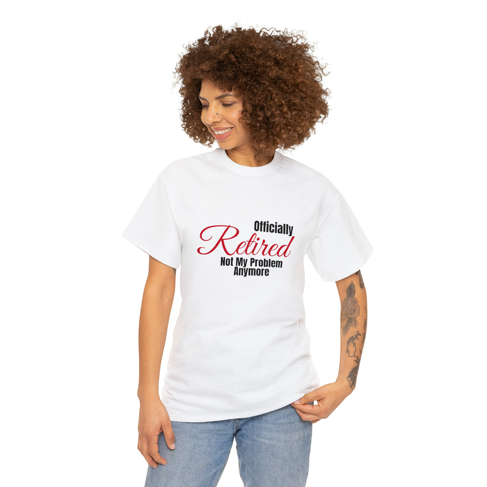 Officially Retired Unisex Heavy Cotton Tee